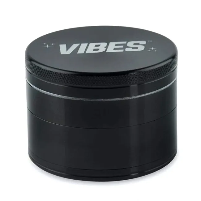 vibes black 4 piece grinder