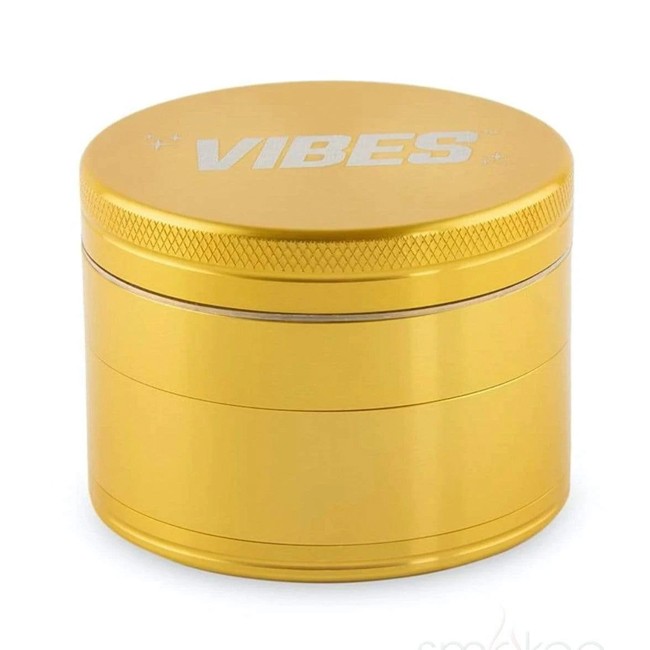 vibes gold grinder 4 piece closed