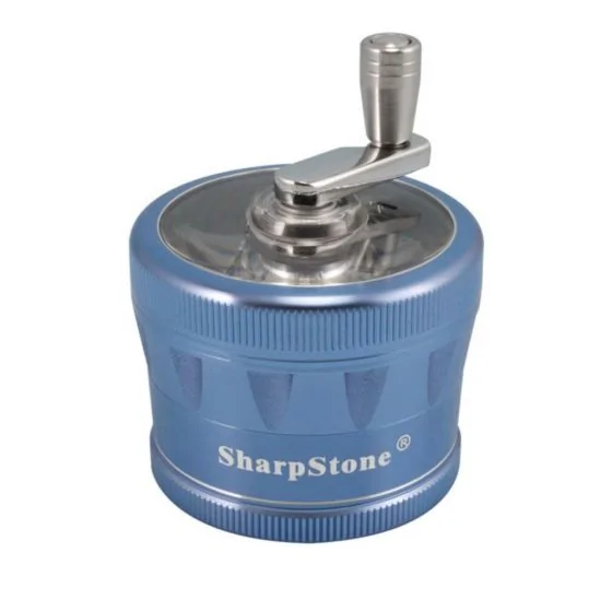 2.5 sharpstone 2.0 4pc crank top grinder blue 1 2
