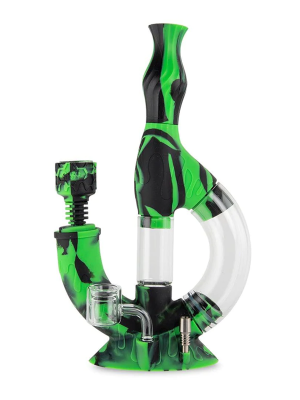 OOZE Echo silicone nectar collector bong