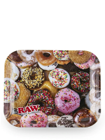 raw donuts rolling tray large
