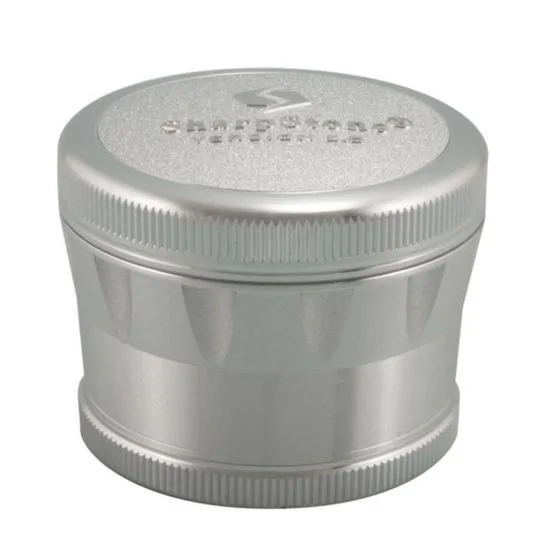 sharpstone v2 2.5 solid top 4pc grinder silver 1