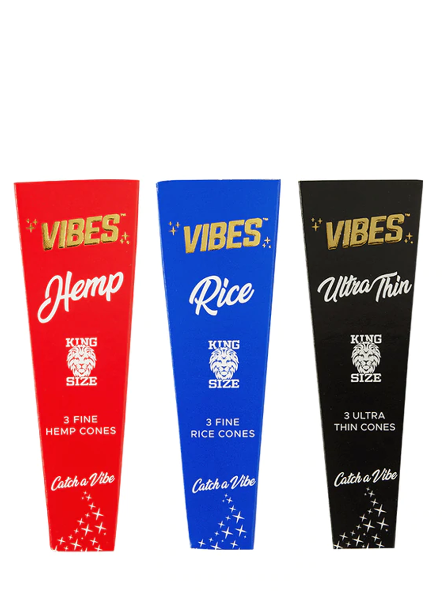 vibes king size pre roll cones