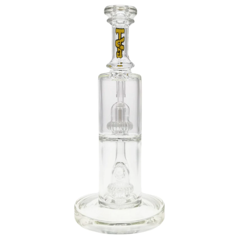 Thick Ass Glass Double UFO Perc Dab