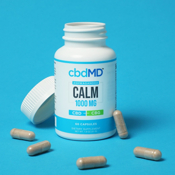 Save 20% on NEW Calm CBD Capsules at cbdMD