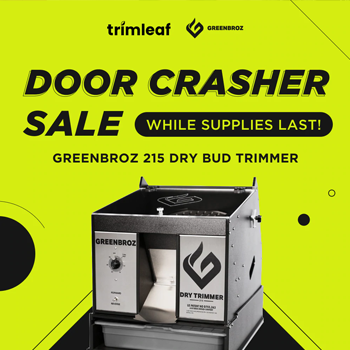Save 19% on GreenBroz 215 Dry Bud Trimmer at TrimLeaf