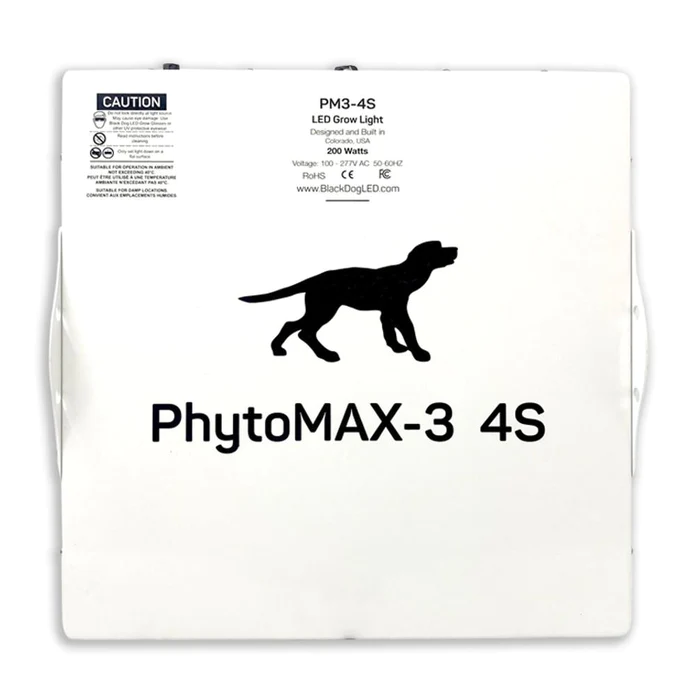black dog led phytomax 3 4sp grow light