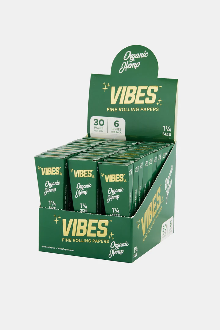 Vibes Pre-Rolled Cones Box 1.25"