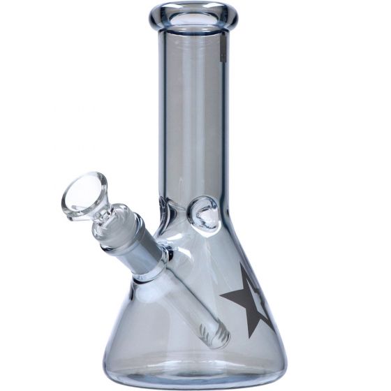 Famous Brandz Fumed Glass Beaker Bong