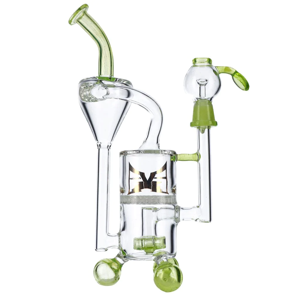 Evolution Glass Cyclone Recycler Dab Rig