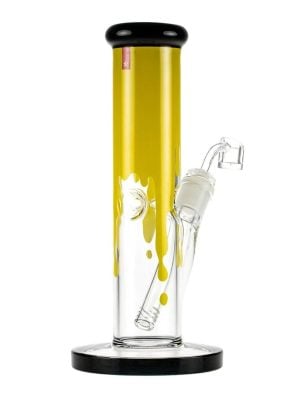 famous brandz surrender straight tube ice bong