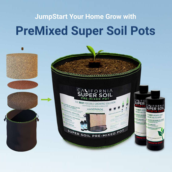 Save 10% on PreMixed Super Soil Pots at TheBudGrower
