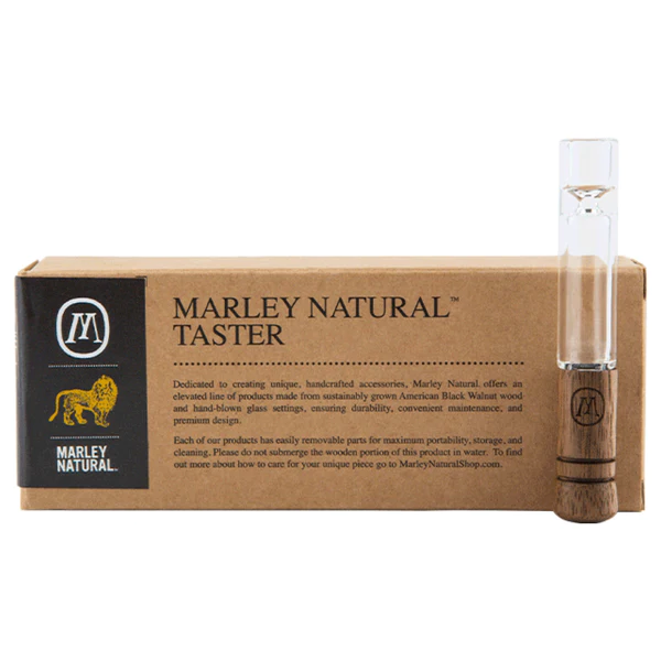 Marley Natural Walnut Glass