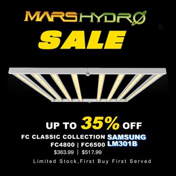 Save up to 35% on Mars Hydro at  LED Grow Lights Depot