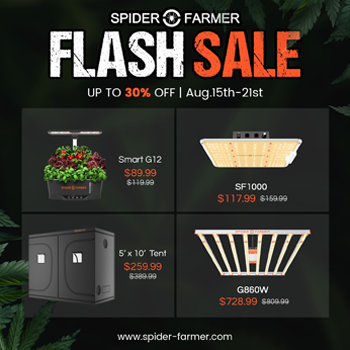 Flash SALE - 30% off at Spider-Farmer.com