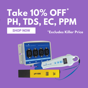 Save 10% on pH, PPM, EC & TDS Meters at  Growers House