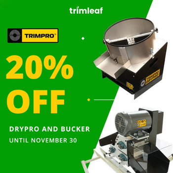 Save 25% on TrimPro DryPro / Bucker at TrimLeaf
