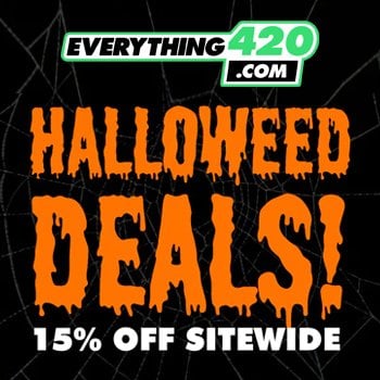 Get 15% off this Halloween at  EverythingFor420