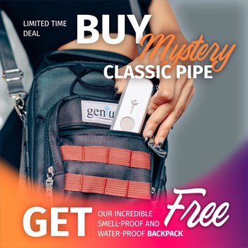 FREE Backpack w/ Classic Pipe at Genius Pipe