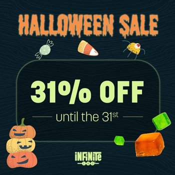 Get 31% off any size order at Infinite CBD