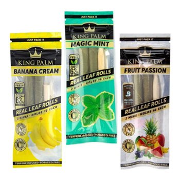 Get 10% off King Palm Mini Wraps at EverythingFor420