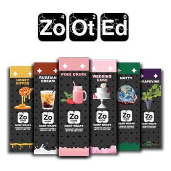 Save 15% on Zooted Hemp Wraps at MJ Wholesale