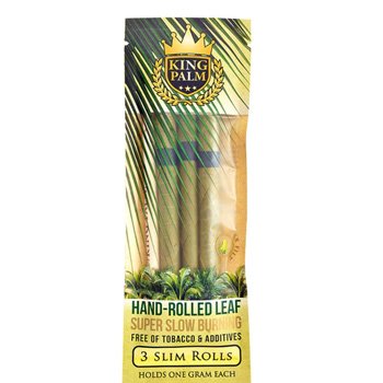 King Palm Slim Wraps (3 Pack) - .99 at BadassGlass
