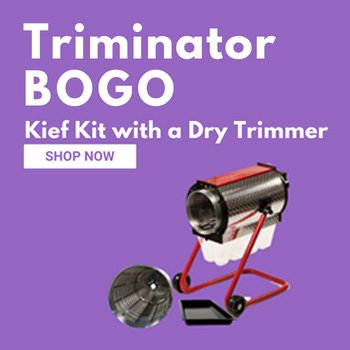 Buy Triminator Dry, Get FREE Kief Kit at Growers House