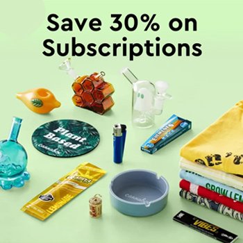 Save 30% on subscription boxes at Cannabox