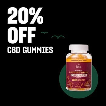 Save 20% on CBD Gummies at  Lazarus Naturals