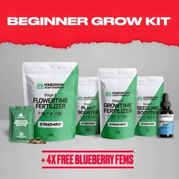 Get 4 FREE Seeds with Grow Kits at  Homegrown Cannabis Co