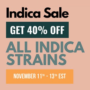 Get 40% off all indicas at  Canuk Seeds