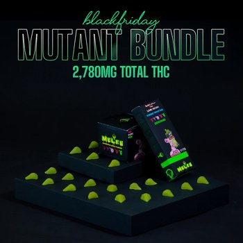 Black Friday 2,780mg Mutant Bundle - $69.99 at  Melee Dose