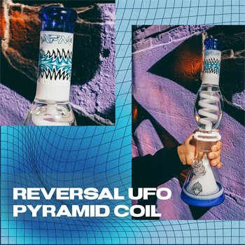 Reversal UFO Pyramid w/ Freezable Coil - $263.25 at  Smoke AFM