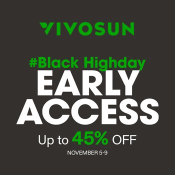 Save up to 45% site-wide at VIVOSUN