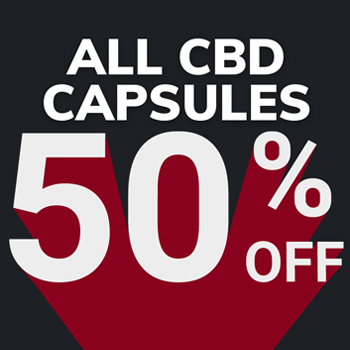 Save 50% on CBD capsules at Green Garden Gold