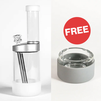 Get a FREE Ashtray with the Capsule Bong at Smoke Honest
