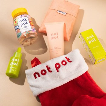 Get a FREE Christmas Stocking at  Not Pot