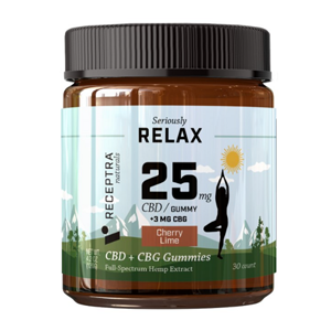 Get FREE Seriously Relax CBD+CBG Gummies at  Receptra