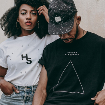 Save 25% on all apparel at Higher Standards