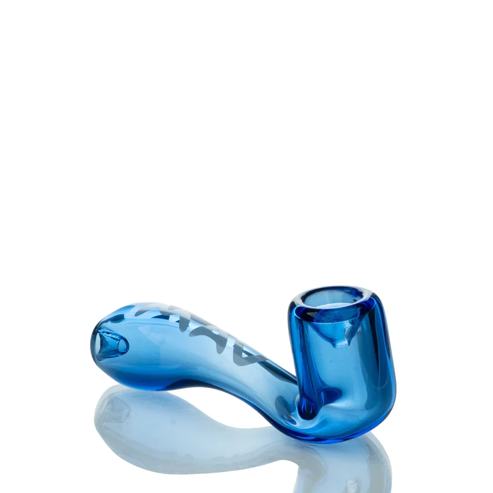 mav glass 5 sherlock ink blue hand pipes dankgeek