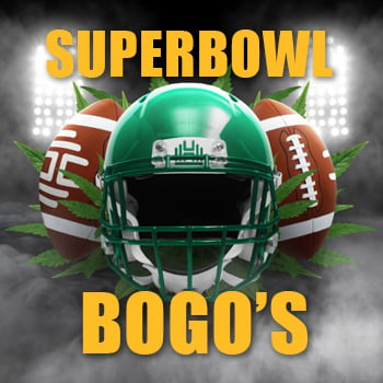Shop Superbowl BOGO deals at Homegrown Cannabis Co