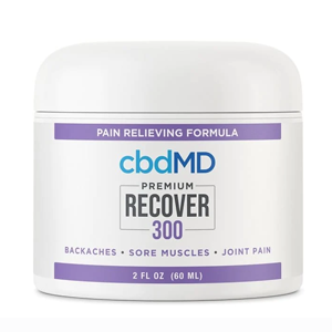 Get a FREE 300mg CBD Recover Cream at cbdMD