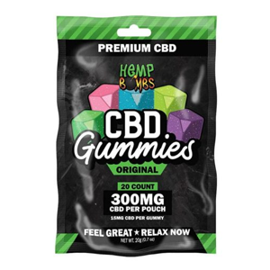 Hemp Bombs CBD Gummies 15mg (20pc) - .25 at Direct CBD Online