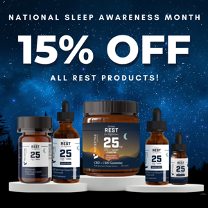 Save 15% on CBD For Sleep at Receptra