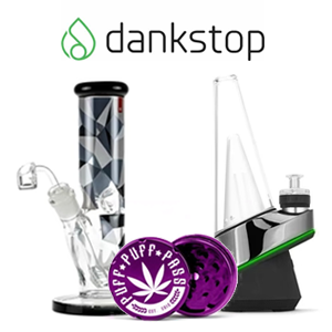 Save up to 50% sitewide at  DankStop