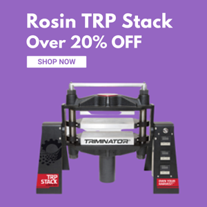 Save 20% on Triminator Rosin TRP Stack at Growers House