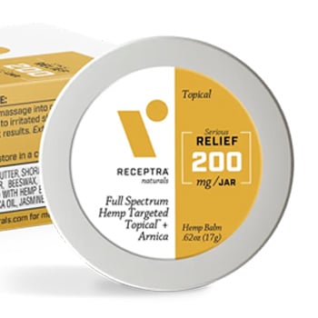FREE Serious Relief 200mg CBD Topical at Receptra