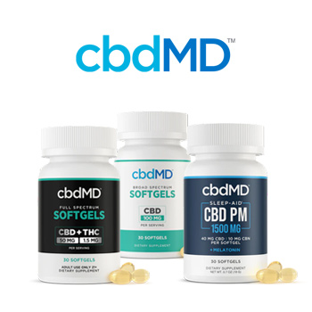Get 30% off softgels, pills and capsules at cbdMD