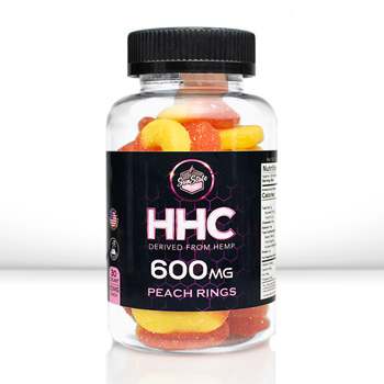 HHC Peach Rings 600mg - .99 at Sun State Hemp